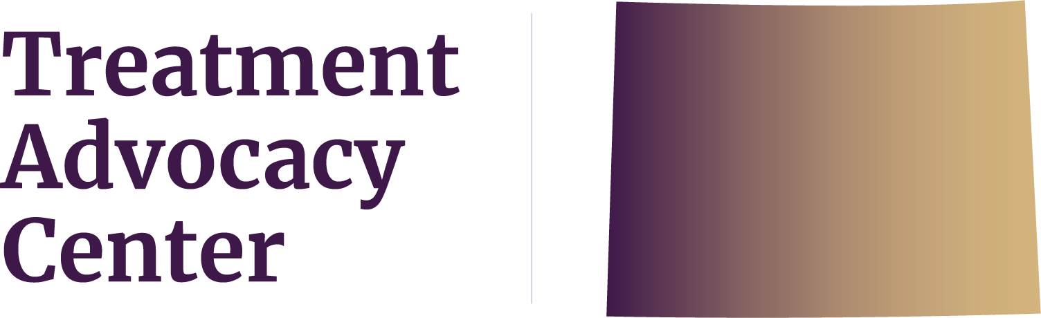 State of Colorado next to Treatment Advocacy Center text, symbolizing local severe mental illness data, laws, and resources