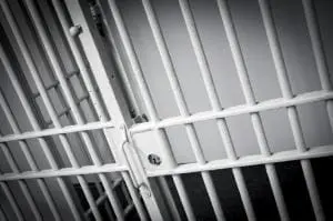 jail cell black and white