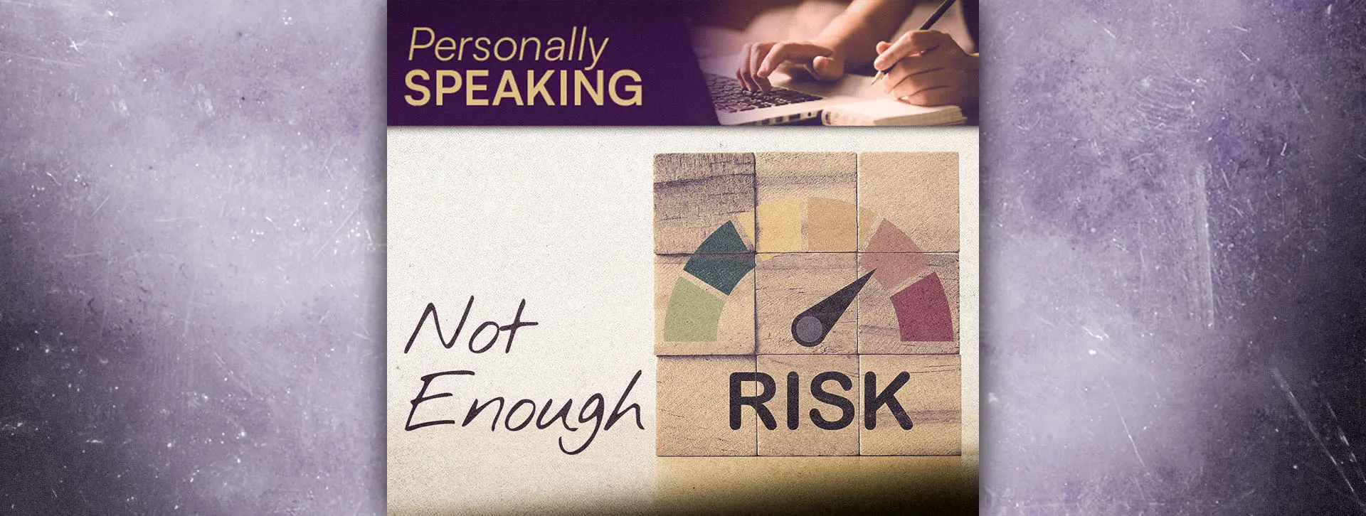 TAC's personally speaking logo above text saying 